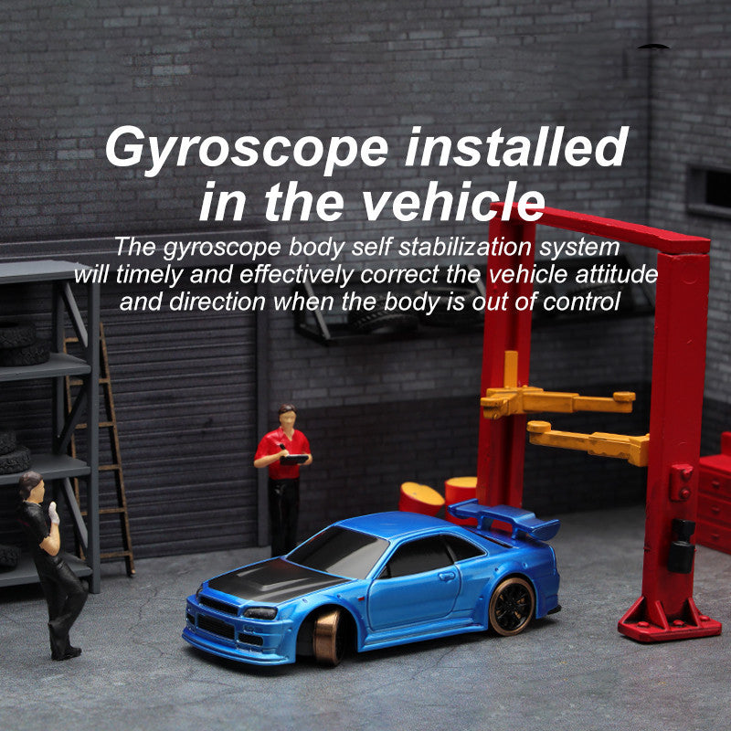 Drift RC Car With Gyro Radio Full Proportional Remote Control
