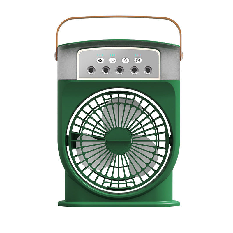 Portable USB Air Cooling Fan Spray Mist Air Cooler and Humidifier