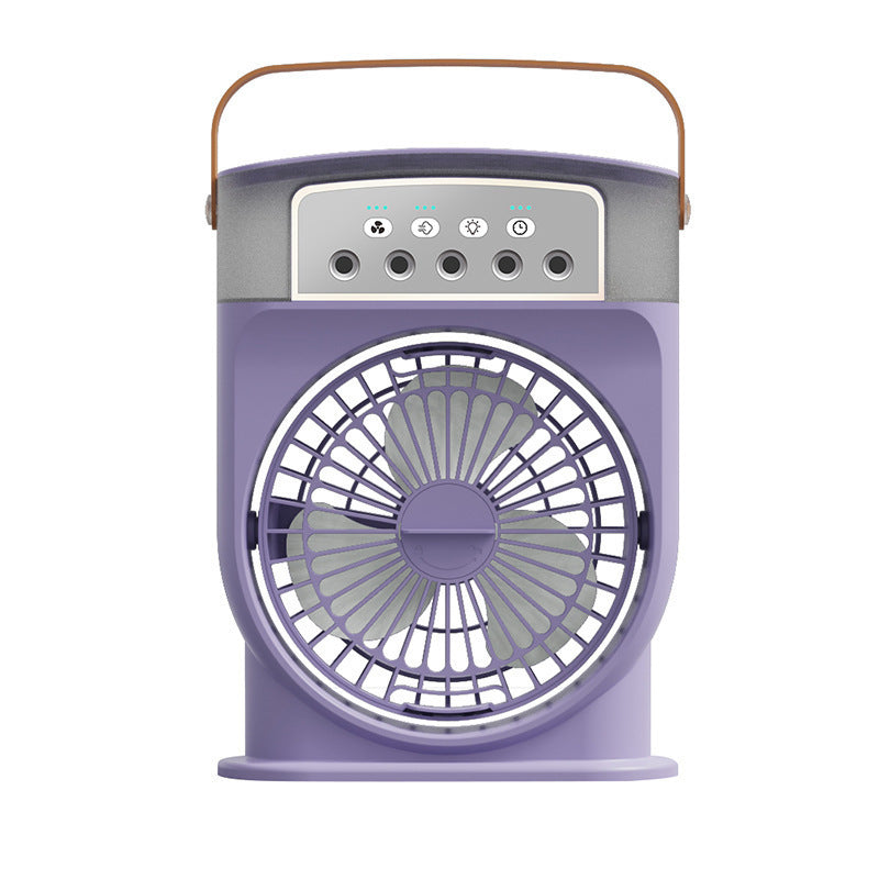 Portable USB Air Cooling Fan Spray Mist Air Cooler and Humidifier