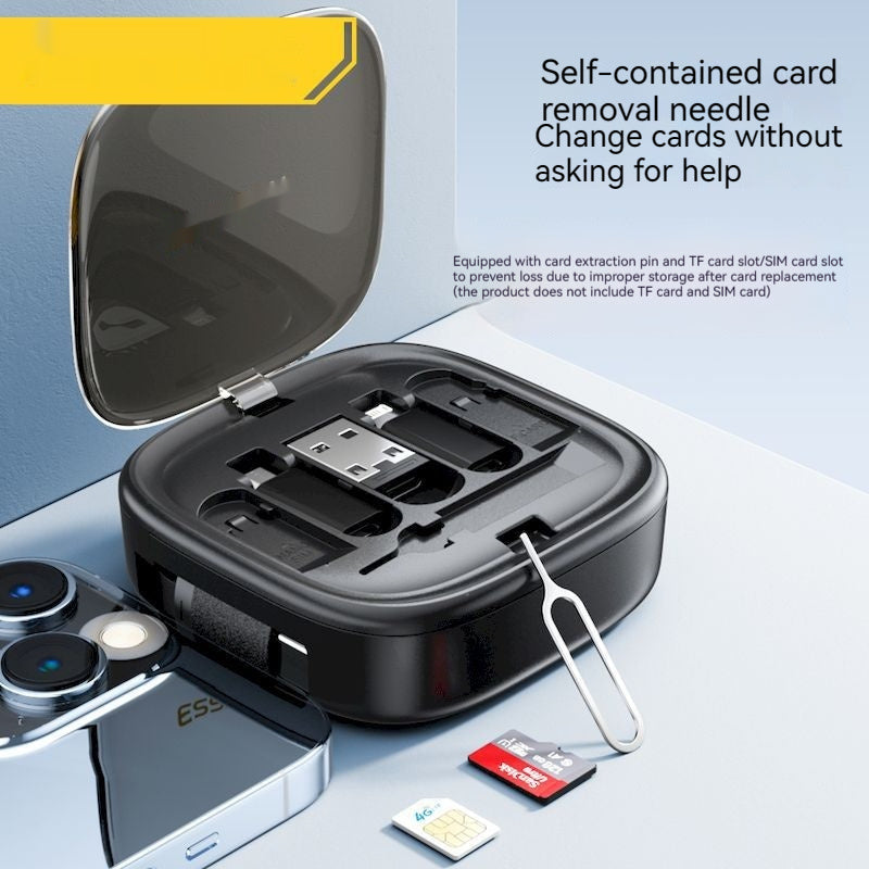 Data Cable Flexible Wire Storage 60W Fast Charging