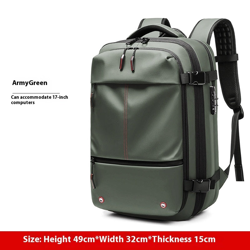 Travel Backpack with Vacuum Compression