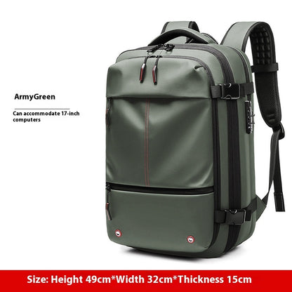 Travel Backpack with Vacuum Compression