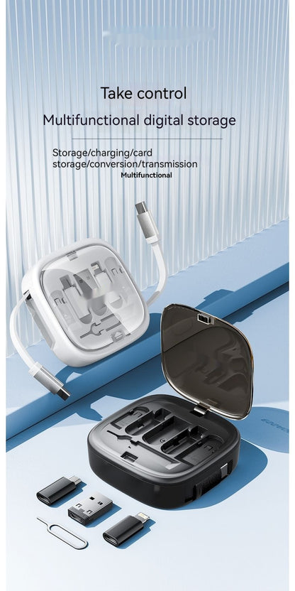 Data Cable Flexible Wire Storage 60W Fast Charging