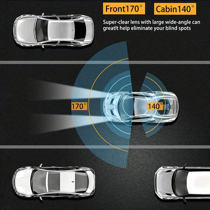 Car Driving Recorder HD Night Vision Car 360 Degrees