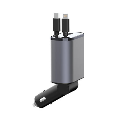 Metal Car Charger 120W Super Fast