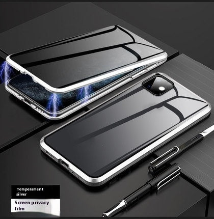 Magnetic Privacy Glass Phone Case