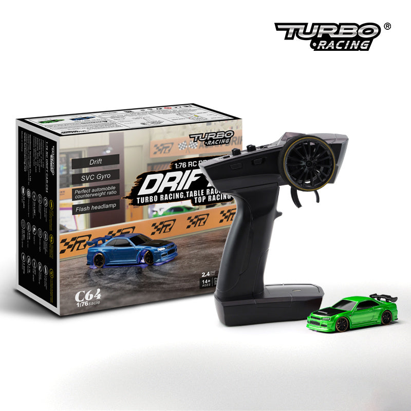 Drift RC Car With Gyro Radio Full Proportional Remote Control