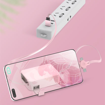 4 In 1 Retractable USB Cable bracket