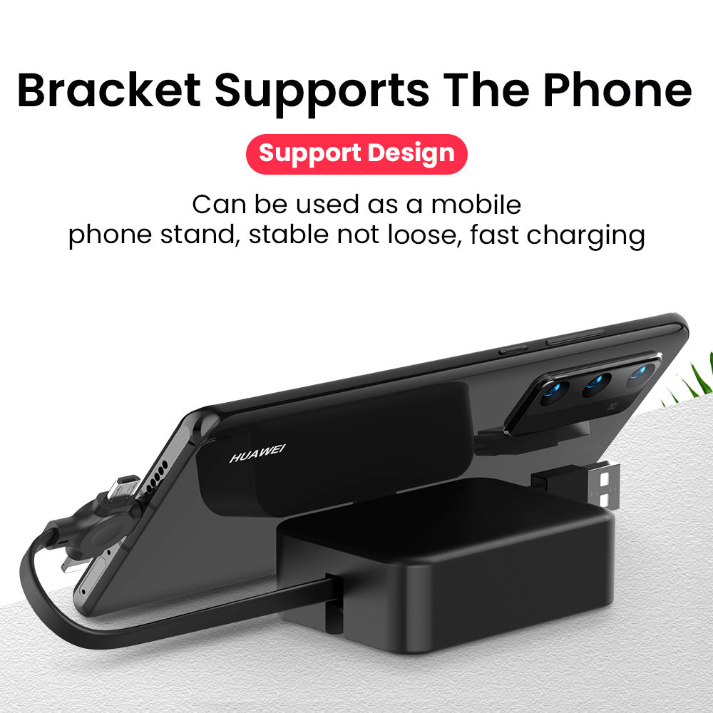 4 In 1 Retractable USB Cable bracket