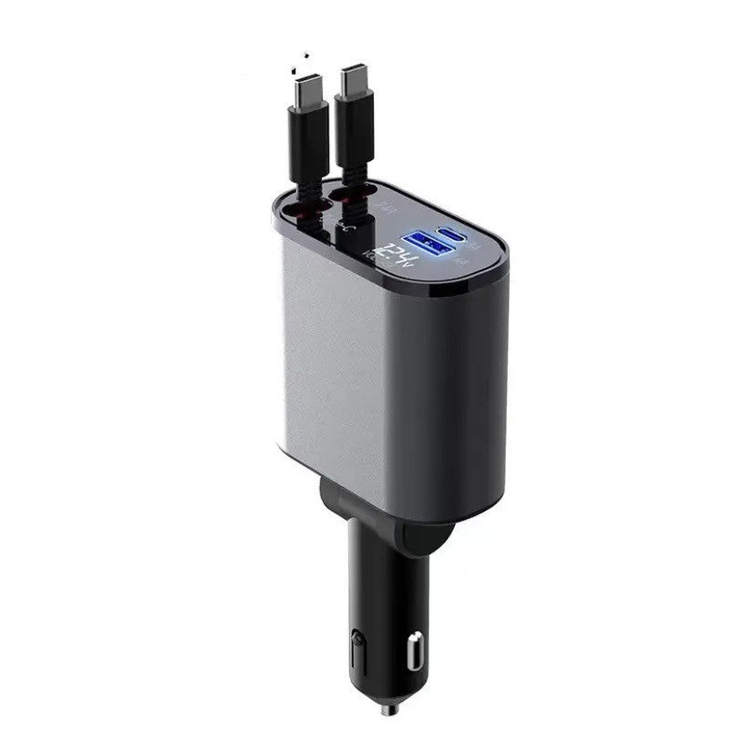 Metal Car Charger 120W Super Fast