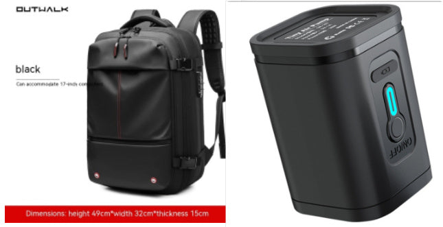 Travel Backpack with Vacuum Compression