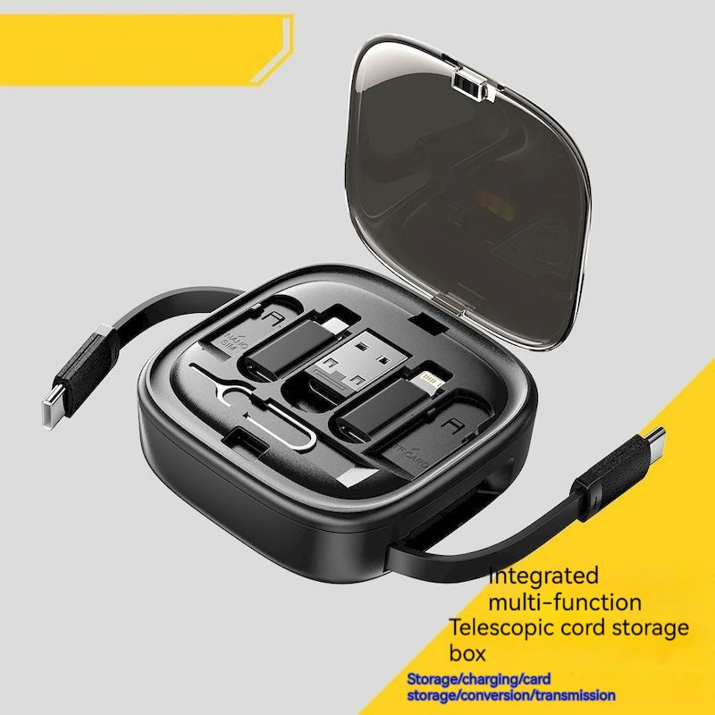 Data Cable Flexible Wire Storage 60W Fast Charging