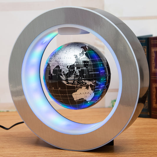Round LED World Map Globe Magnetic