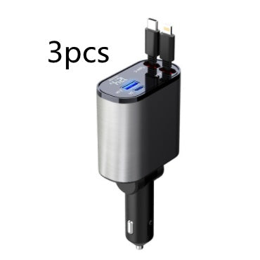 Metal Car Charger 120W Super Fast