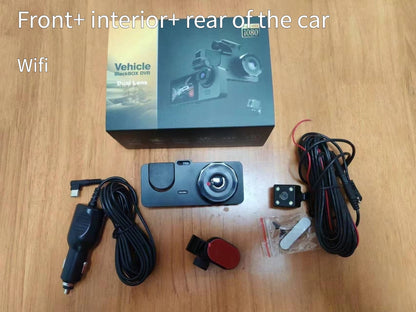 Car Driving Recorder HD Night Vision Car 360 Degrees