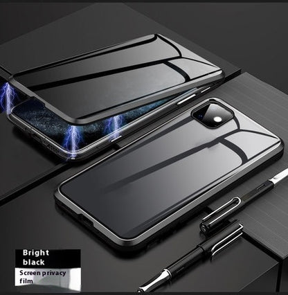 Magnetic Privacy Glass Phone Case
