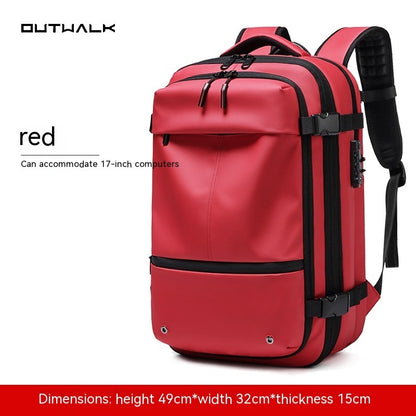 Travel Backpack with Vacuum Compression