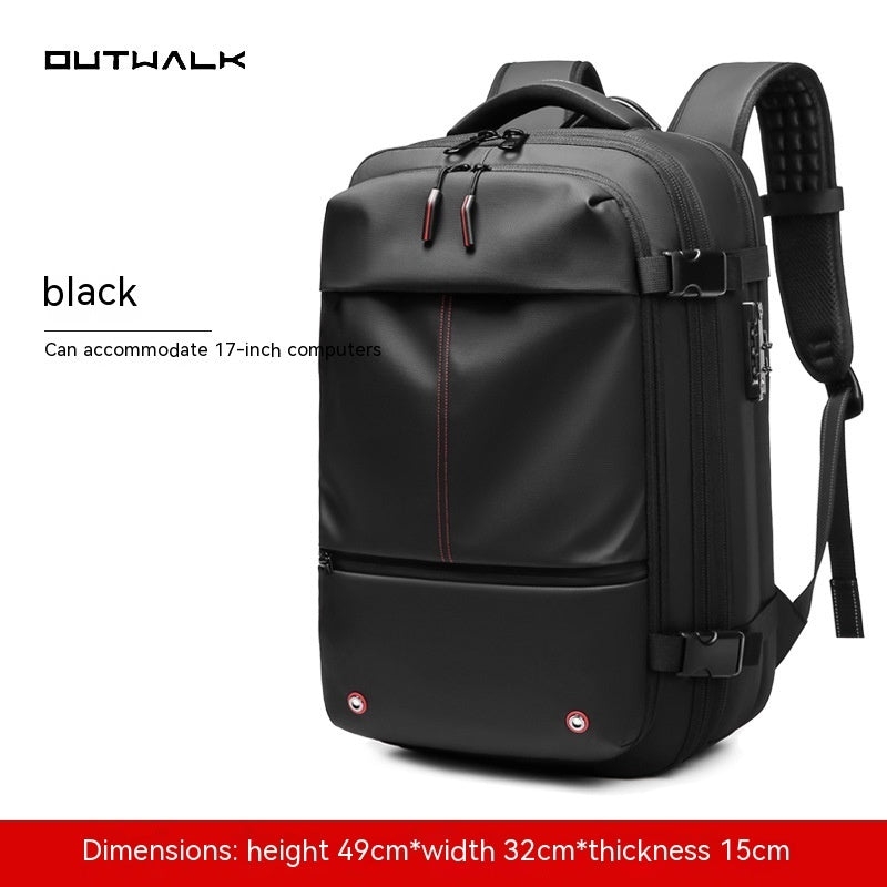 Travel Backpack with Vacuum Compression