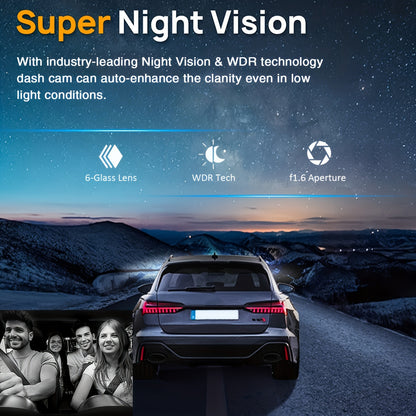 Car Driving Recorder HD Night Vision Car 360 Degrees