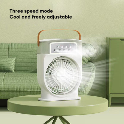 Portable USB Air Cooling Fan Spray Mist Air Cooler and Humidifier