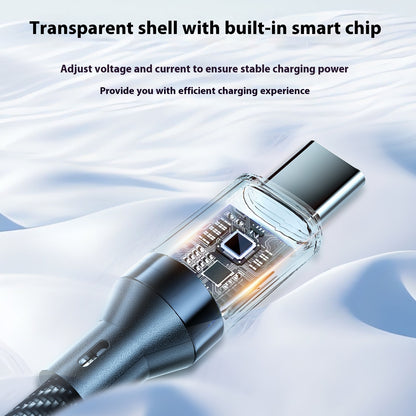 Type c data cable With Digital Display