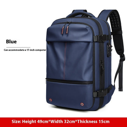 Travel Backpack with Vacuum Compression