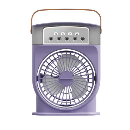 Portable USB Air Cooling Fan Spray Mist Air Cooler and Humidifier