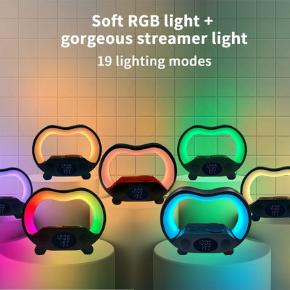 6 In 1 Smart Remote Control Bluetooth Lamp
