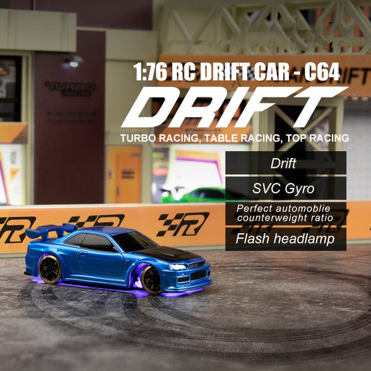 Drift RC Car With Gyro Radio Full Proportional Remote Control