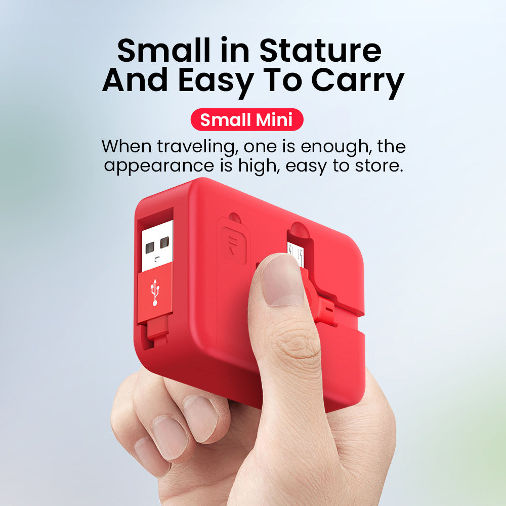4 In 1 Retractable USB Cable bracket