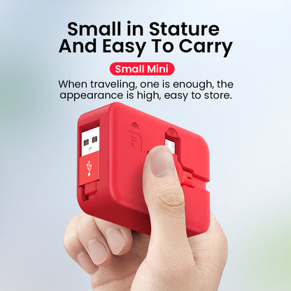 4 In 1 Retractable USB Cable bracket