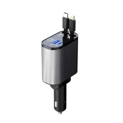 Metal Car Charger 120W Super Fast