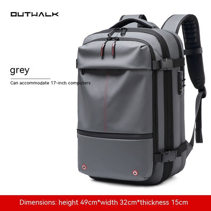 Travel Backpack with Vacuum Compression